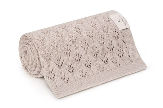 My Memi Openwork Bamboo Blanket 80x100