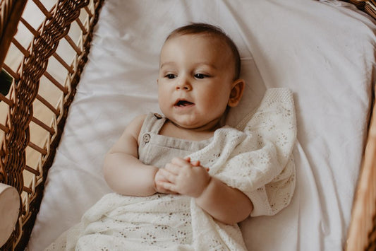 My Memi Openwork Bamboo Blanket 80x100
