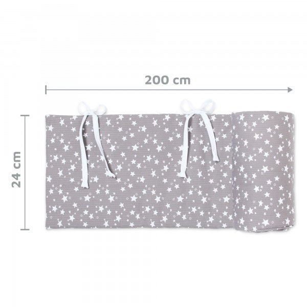 BABYBAY bedBumper Long  babybay babynest Pique suitable for model Maxi