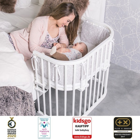 BABYBAY Compact and ingeniously convertible - White