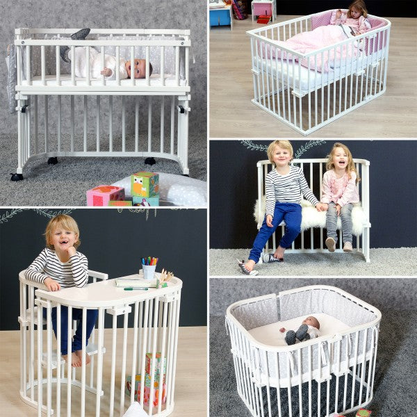 BABYBAY Compact and ingeniously convertible - White