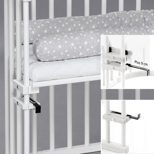 BABYBAY Compact and ingeniously convertible - White