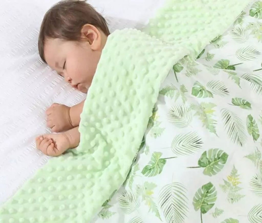 Baby Life Fleece Minky blanket 110x155cm