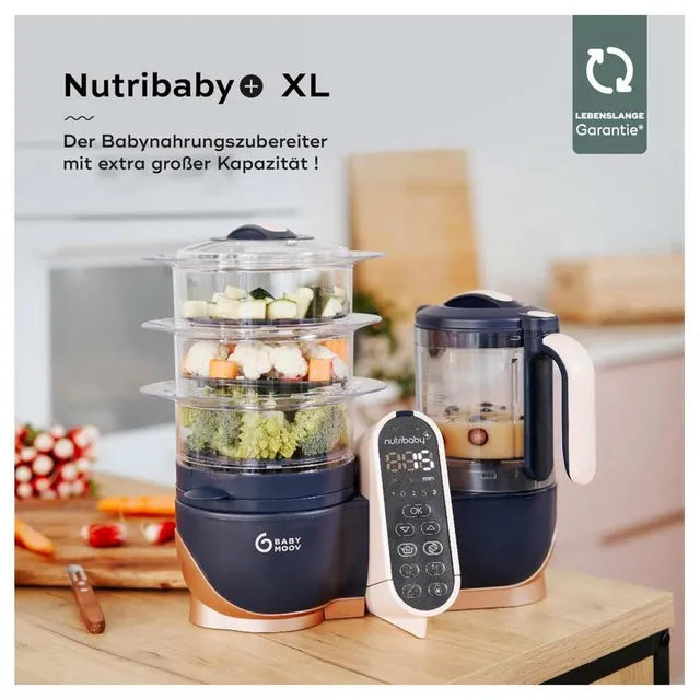 Babymoov Nutribaby+ XL 6-in-1 Food Processor