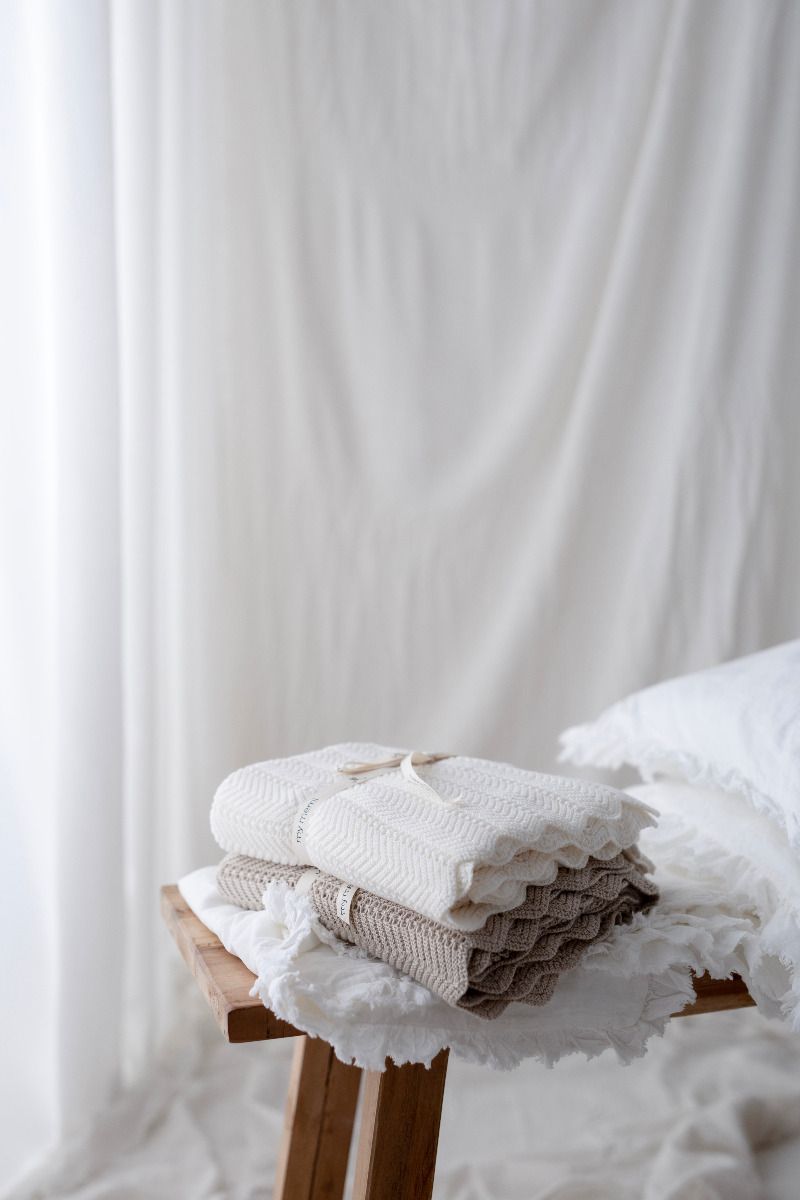My Memi Bamboo Blanket 80x100 Feather- Kod kreskowy