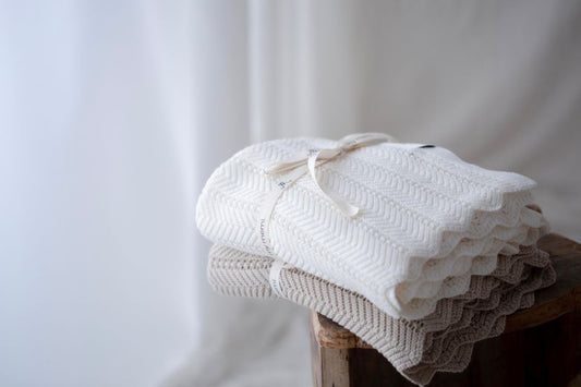 My Memi Bamboo Blanket 80x100 Feather- Kod kreskowy