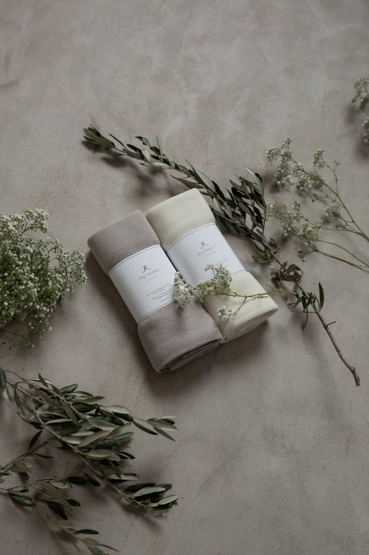 My Memi Bamboo Swaddle Blanket / Light Blanket with Silver Ions 100x100