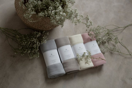 My Memi Bamboo Swaddle Blanket / Light Blanket with Silver Ions 100x100
