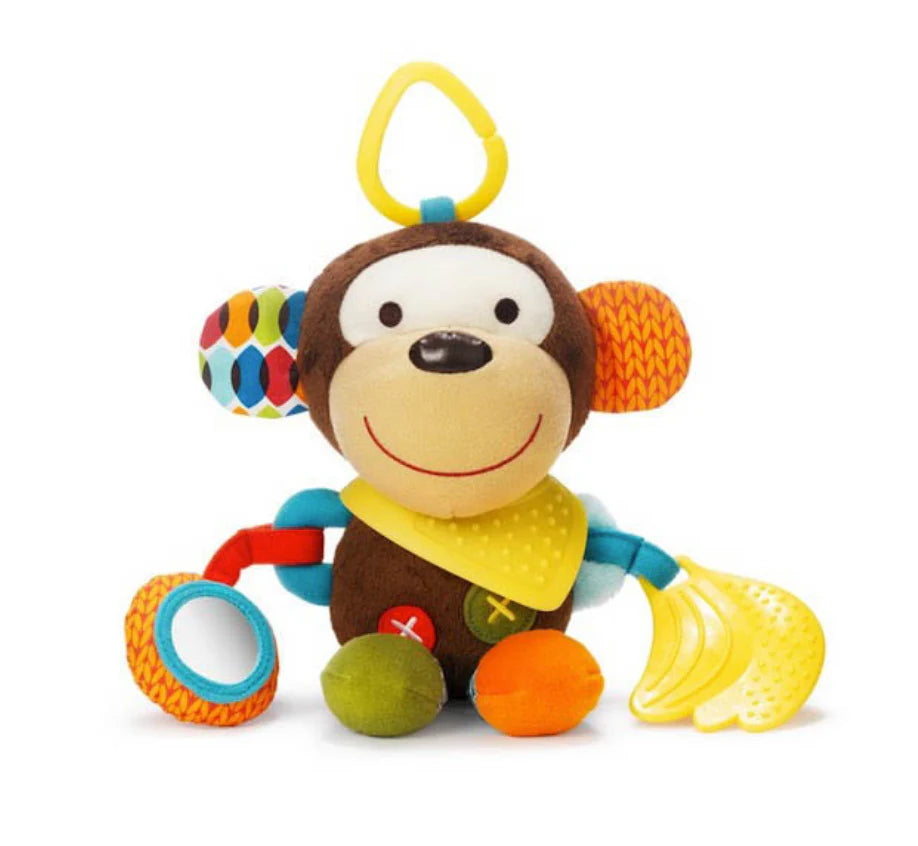 Skip Hop Bandana Buddies Activity Toy Monkey Multi Color