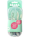 BEABA Set of 2 First Age Silicone Spoons + Carrying Case  Multi Color