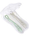 BEABA Set of 2 First Age Silicone Spoons + Carrying Case  Multi Color