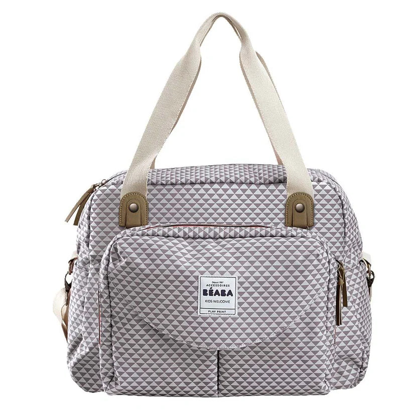 Beaba GenevaII Changing Bag Play Print Grey Coral