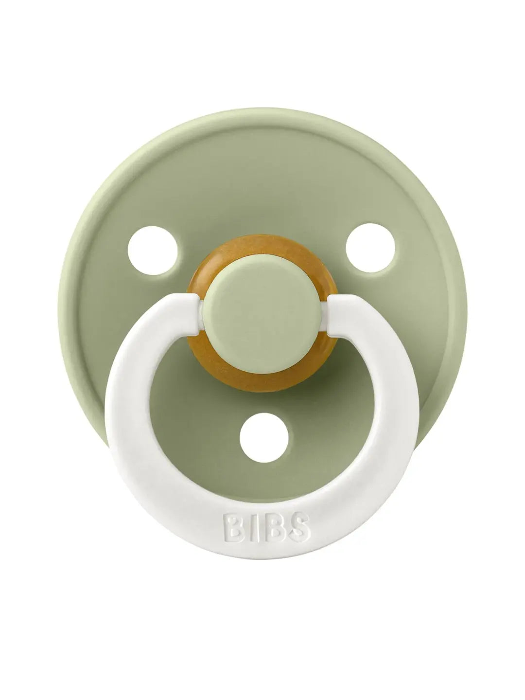 BIBS Pacifier Colour 1 PACK Latex Size 2 - Sage Glow