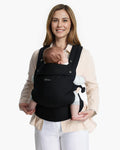 Momcozy PureHug Baby Carrier - Ergonomic Cozy & Lightweight - Cotton Black