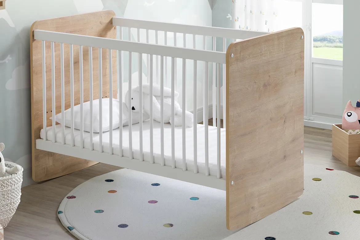 Babywhen Practical Rocking Cradle With Levels