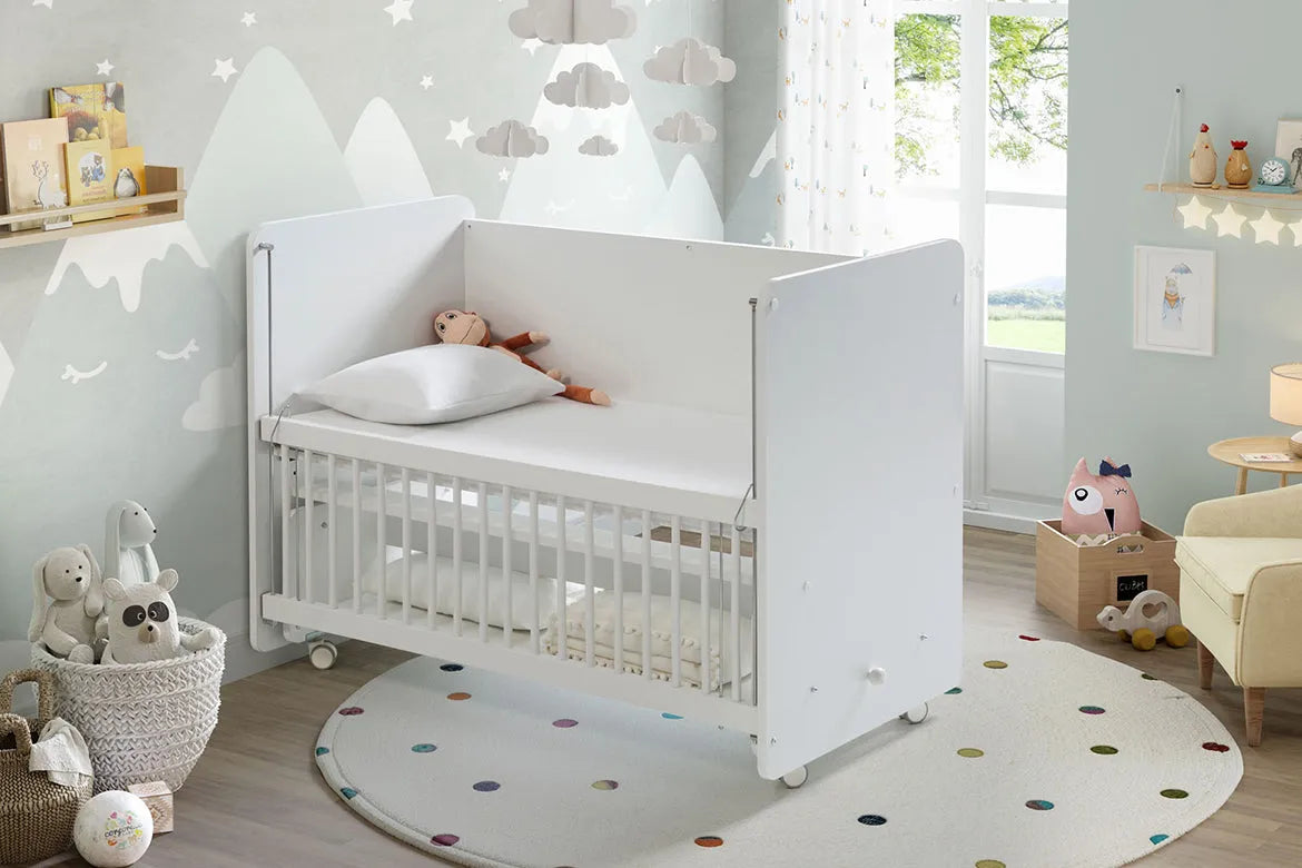 Babywhen Practical Wheeled Rocked Mother Side Cradle