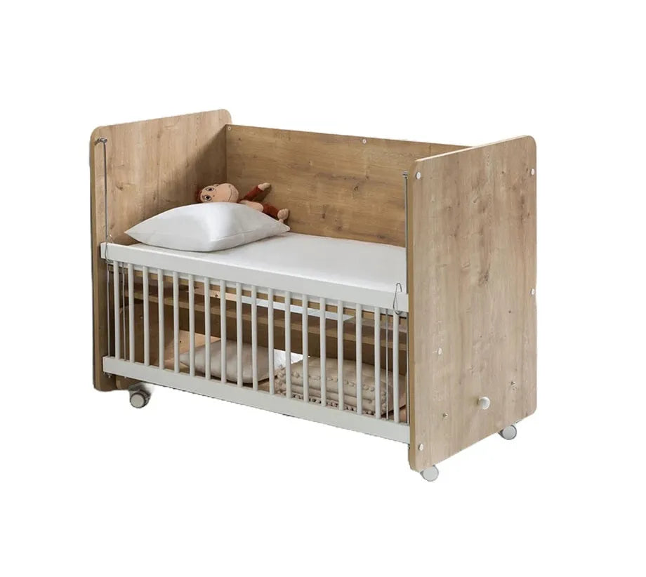 Babywhen Practical Wheeled Rocked Mother Side Cradle