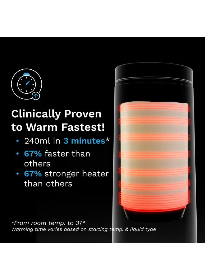Baby Brezza Superfast Portable Bottle Warmer Black