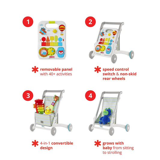 Skip Hop Explore & More Grow Along 4-in-1 Activity Walker