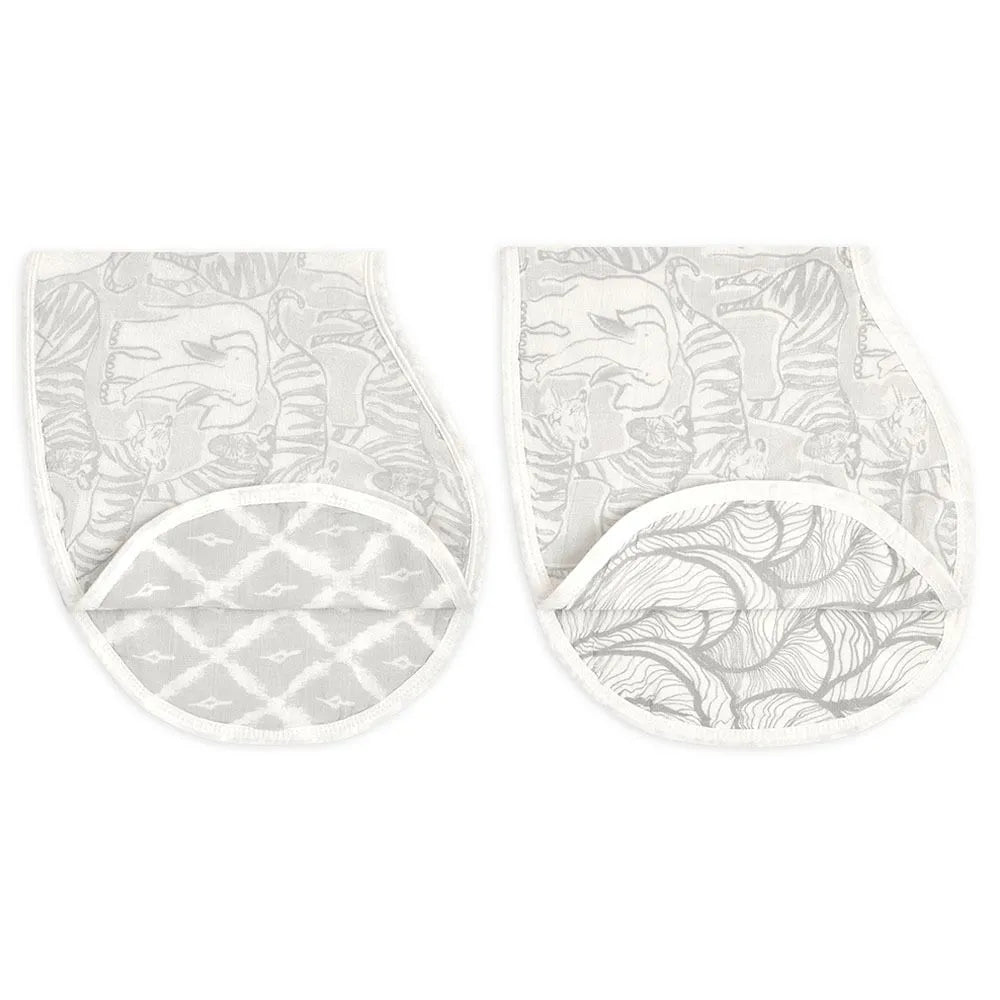 Aden + Anais Silky Soft Burpy Bib - Culture Club (Pack of 2)