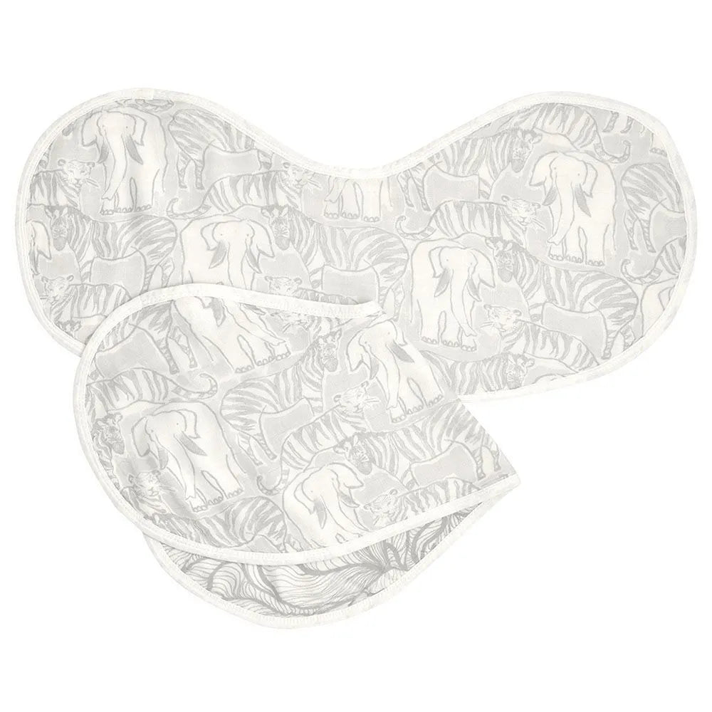 Aden + Anais Silky Soft Burpy Bib - Culture Club (Pack of 2)