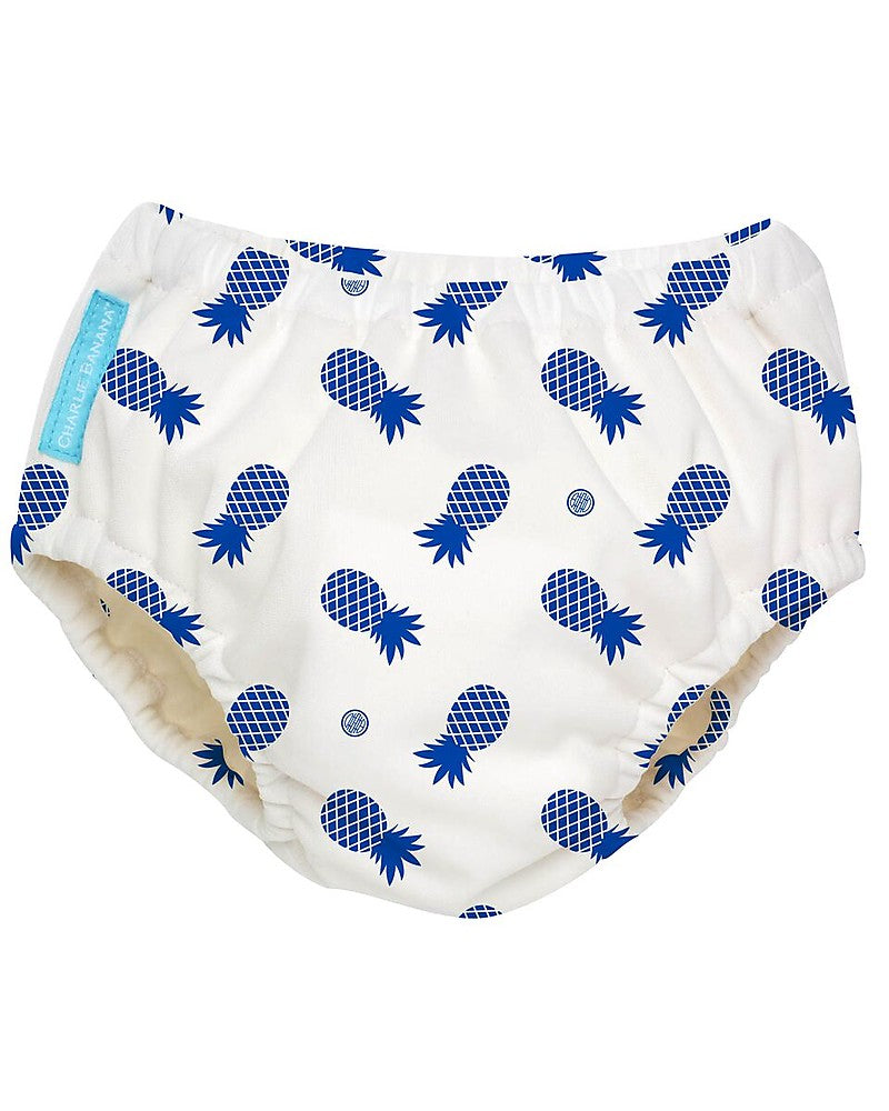 Charlie Banana  2-IN-1 SWIMDIAPER BLUE PINEAPLE