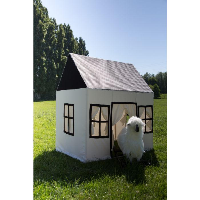 Childhome Cotton Big House Black & White