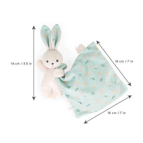 Kaloo Doudou rabbit Carré douceur Citrus bouquet