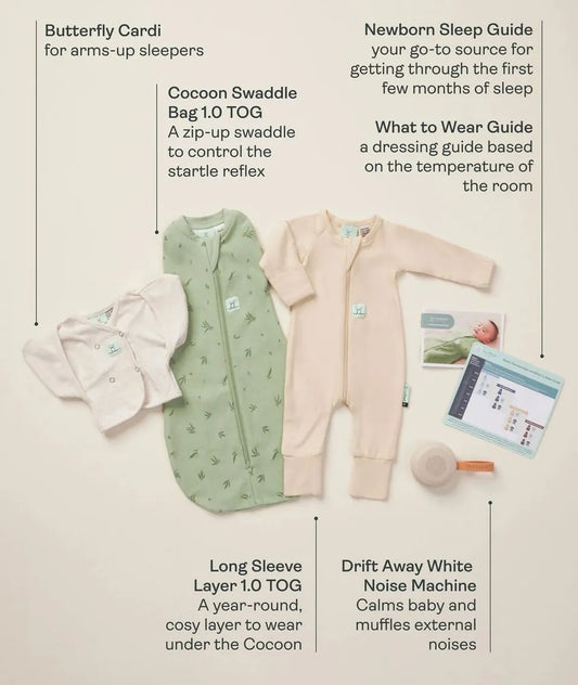 ErgoPouch Willow Newborn Sleep Starter Pack