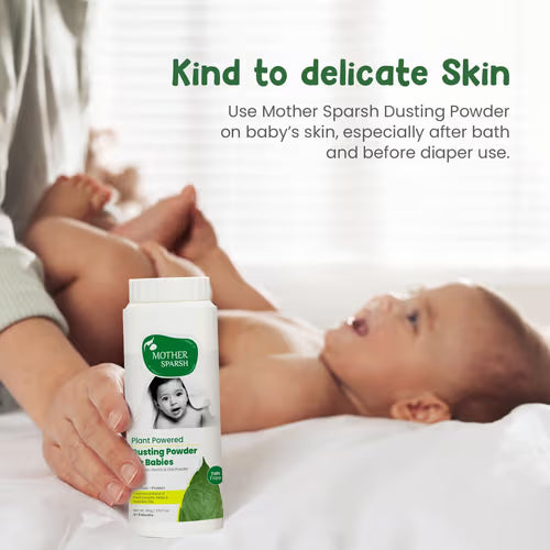Mother Sparsh Plant Powered Dusting Powder For Baby