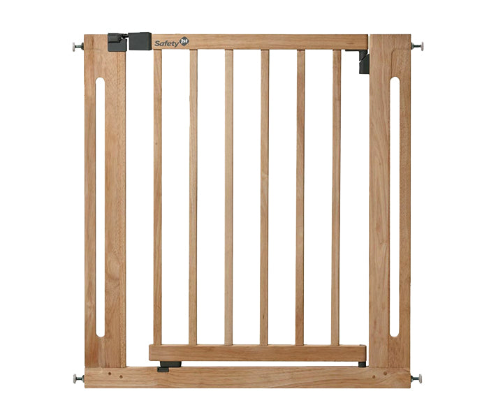 Safety 1st U-Pressure Fit Easy Close Wood Gate