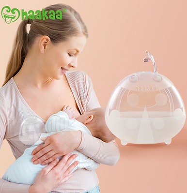 Haakaa Ladybug Breast Milk Collector (40ml x 2) + Storage bag