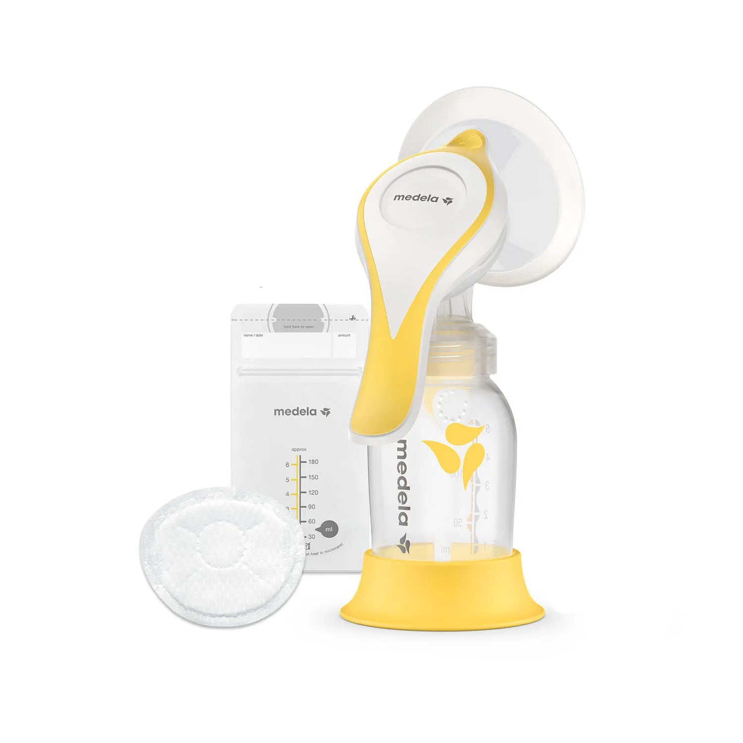 Medela Harmony Flex Manual Breast Pump Essential Pack