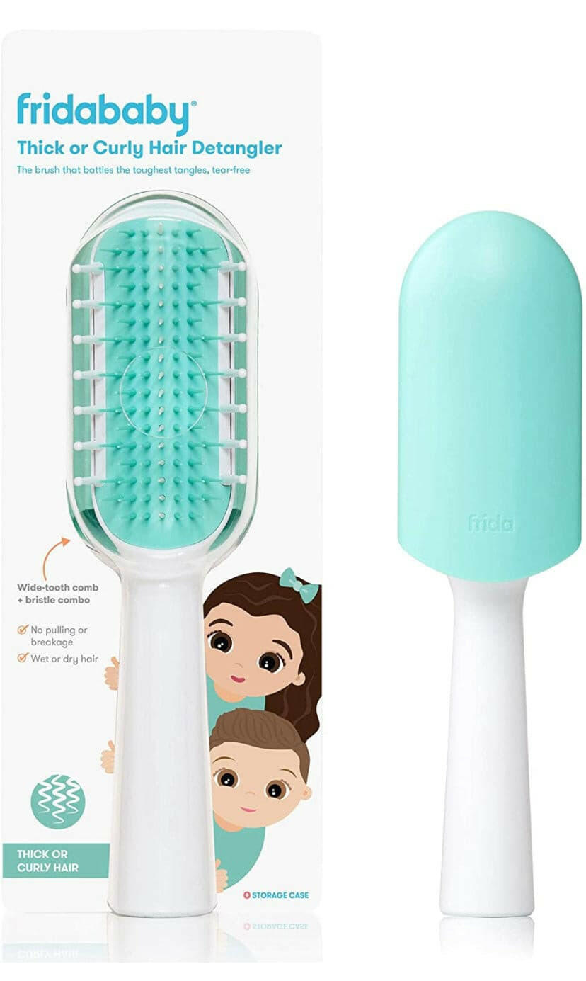 Frida Baby Thick or Curly Hair Detangling Kids Brush
