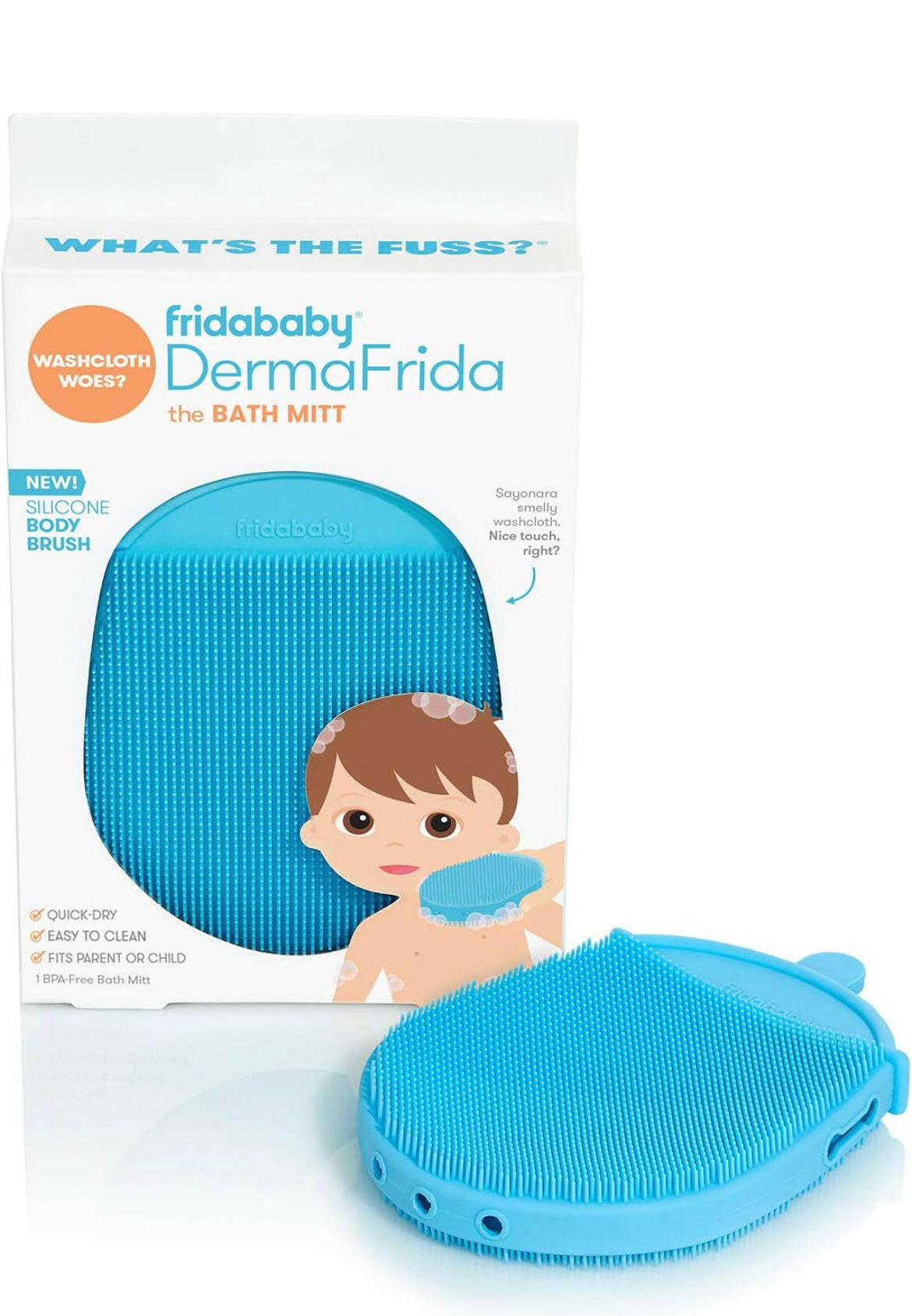 Toddler Quick-Dry Body Bath Brush