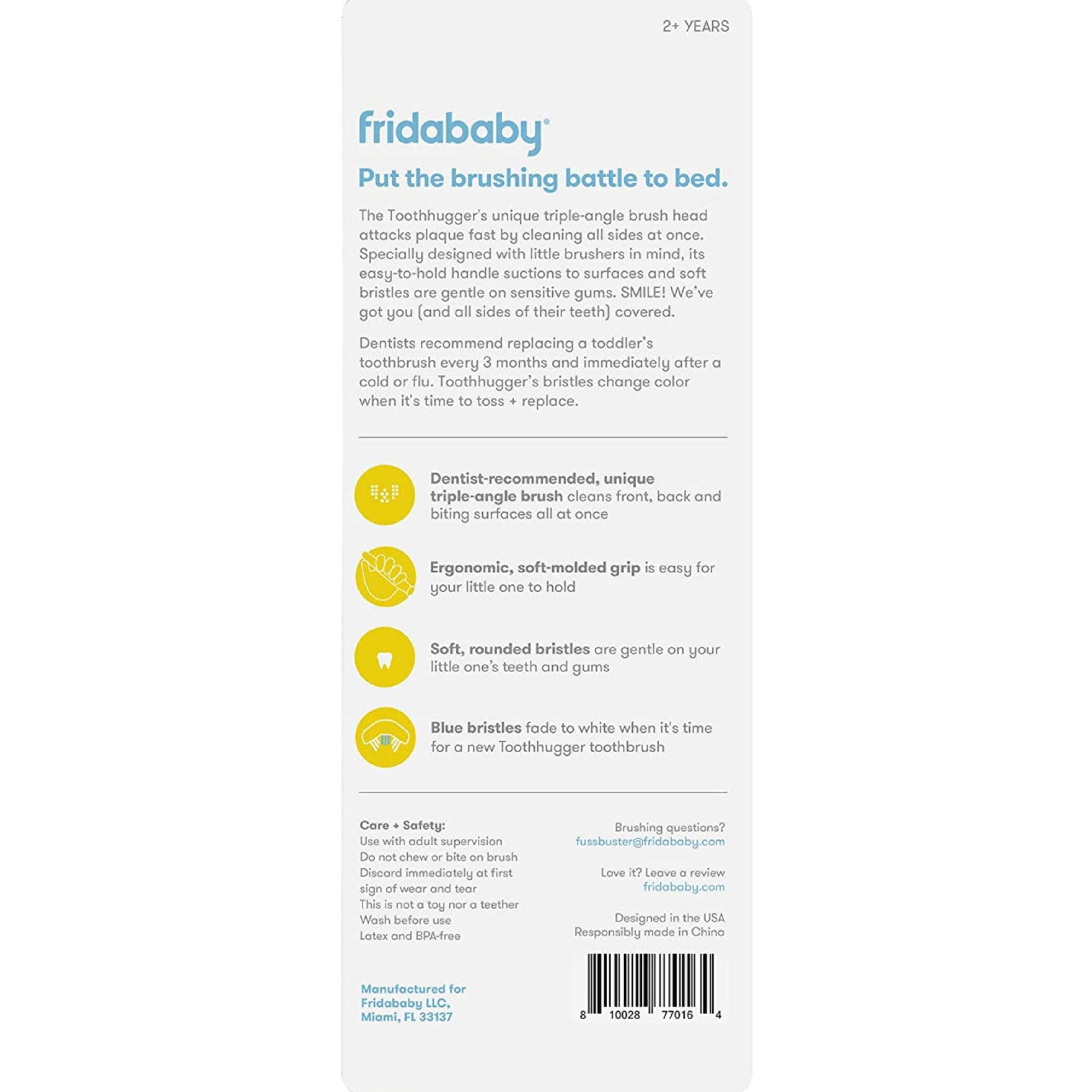 FridaBaby Triple-Angle Toothbrush for Oral Care
