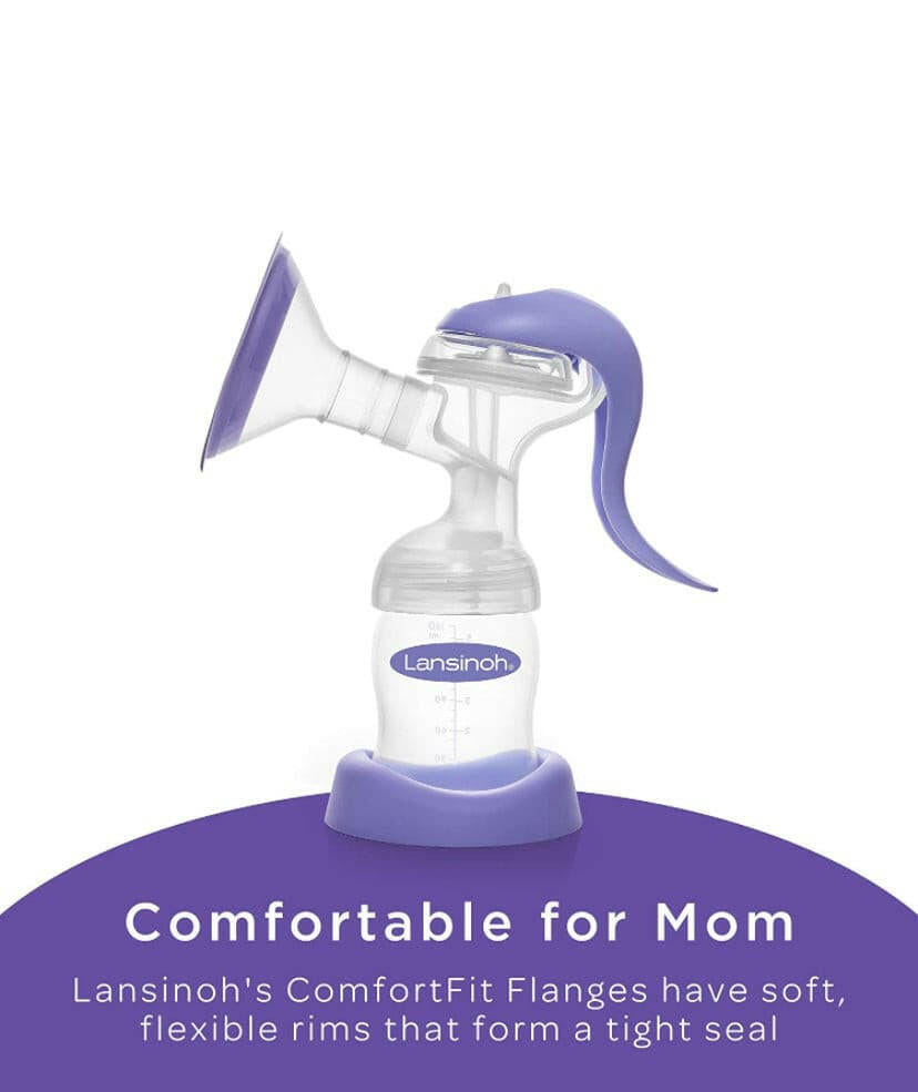 Manual Breast Pump for Breastfeeding by Lansinoh