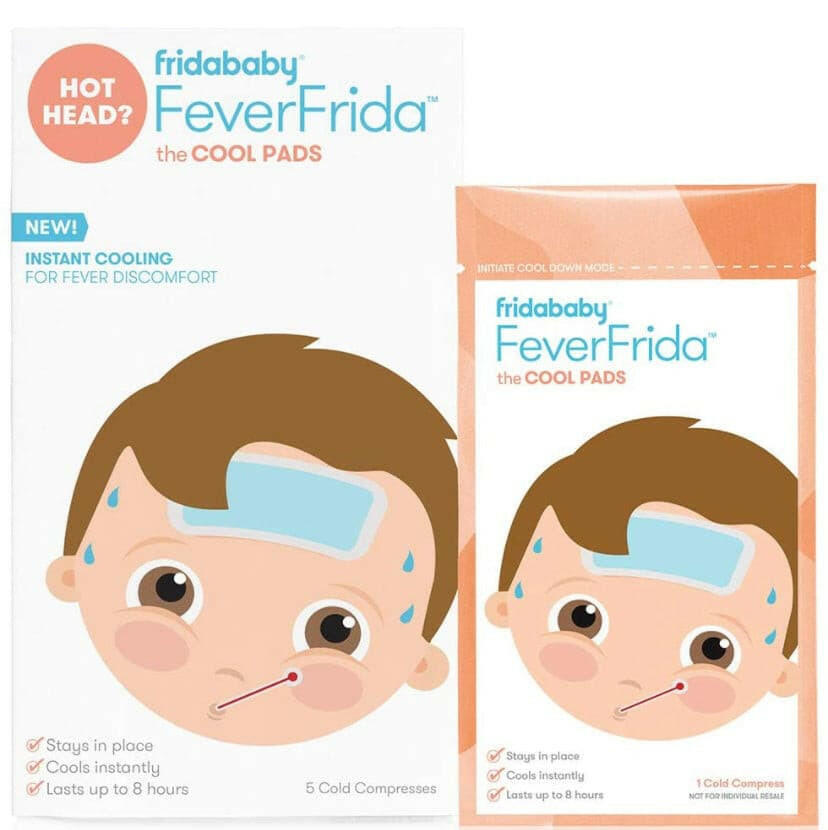 Frida Baby Cool Pads for Kids Fever - 5 Count
