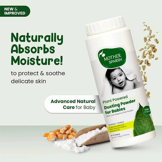 Mother Sparsh Plant Powered Dusting Powder For Baby