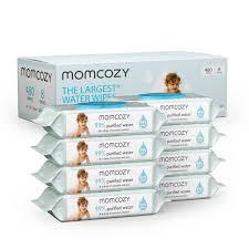 Momcozy Water Wipes-Extra Large Size Design -  480 Count (8 packs)