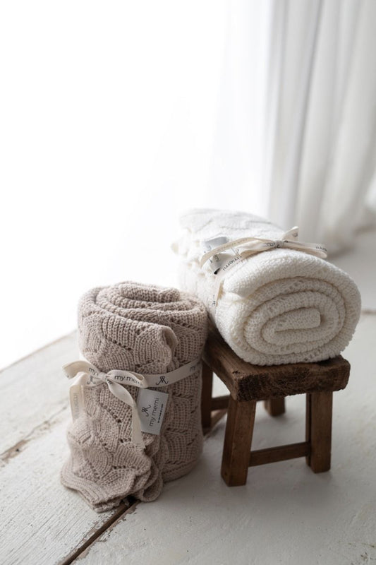 My Memi 100% merino wool swaddle - premium collection Otulacz ze