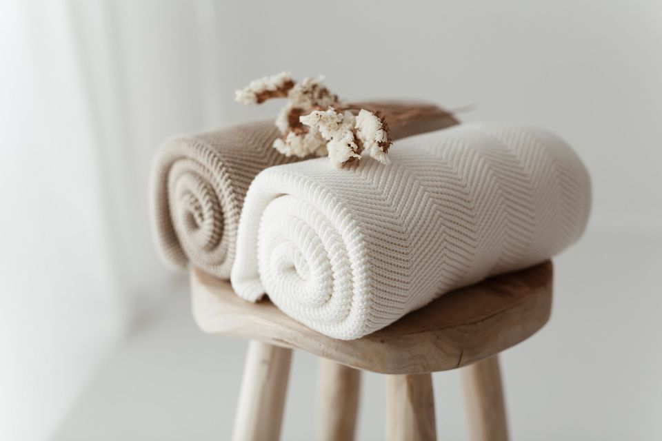 My Memi Bamboo Blanket 80x100 feather
