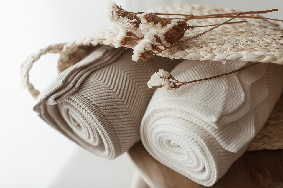 My Memi Bamboo Blanket 80x100 feather
