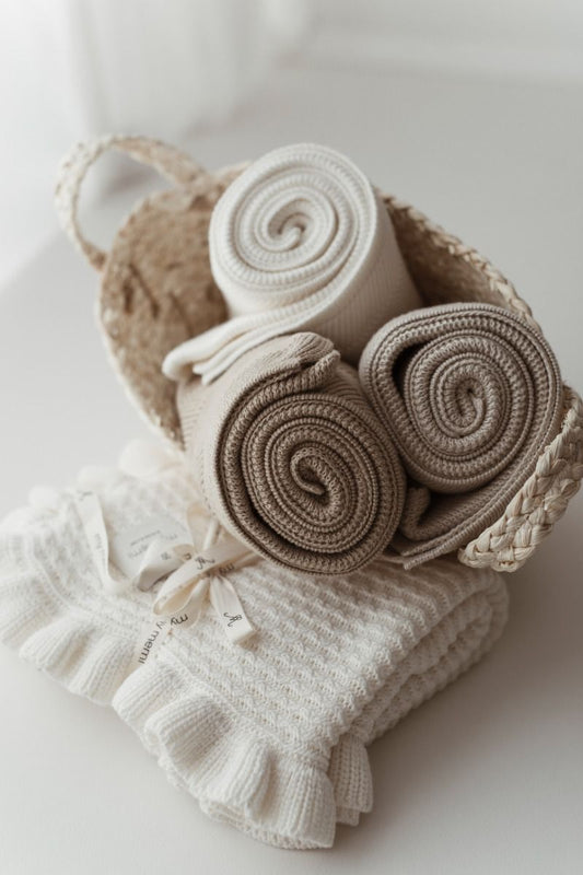 My Memi Bamboo Blanket 80x100 feather