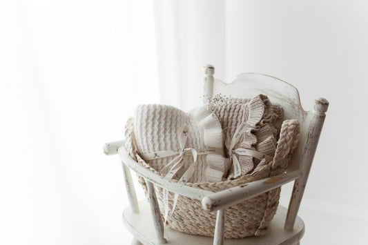My Memi Bamboo Blanket with a Frill 85x105
