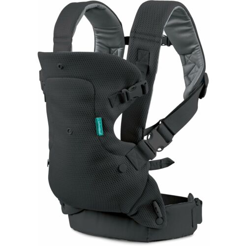 Infantino Flip 4-In-1 Light & Airy Convertible Carrier - Dark Grey