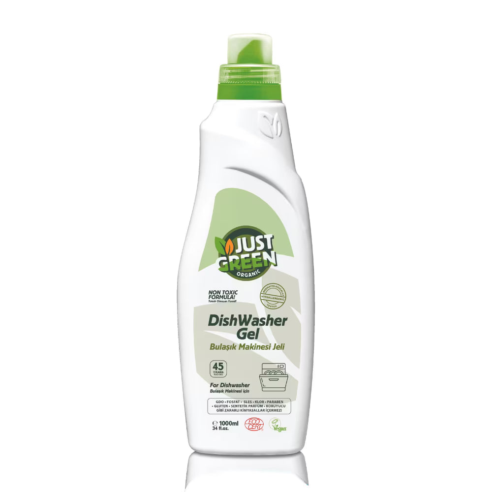 Just Green Organic Dishwasher Gel 1000 ML