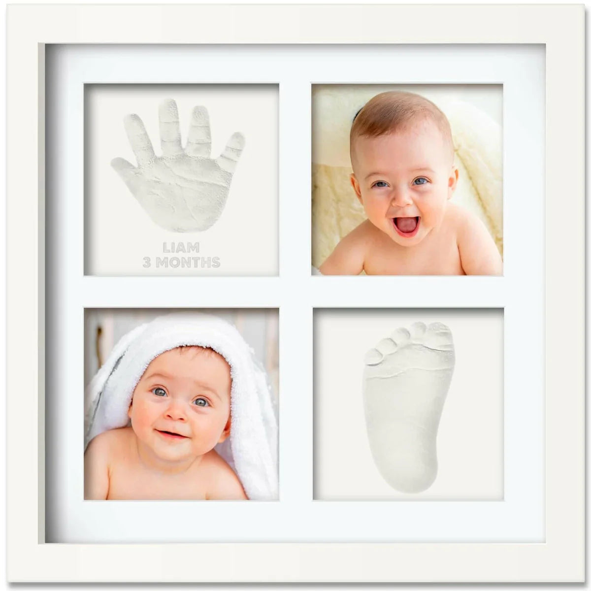 Keababies Solo Keepsake Frame - Alpine White