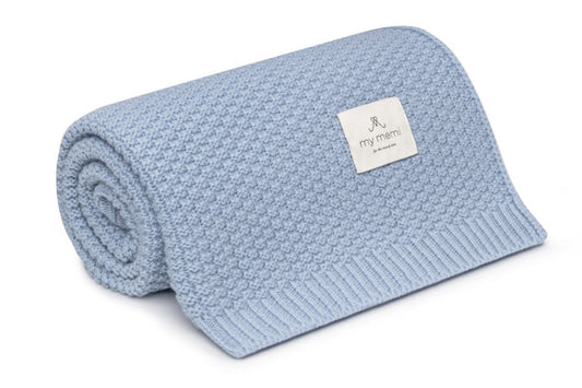 My Memi 100% Natural Merino Wool Blanket Powder Pink - Premium Collection