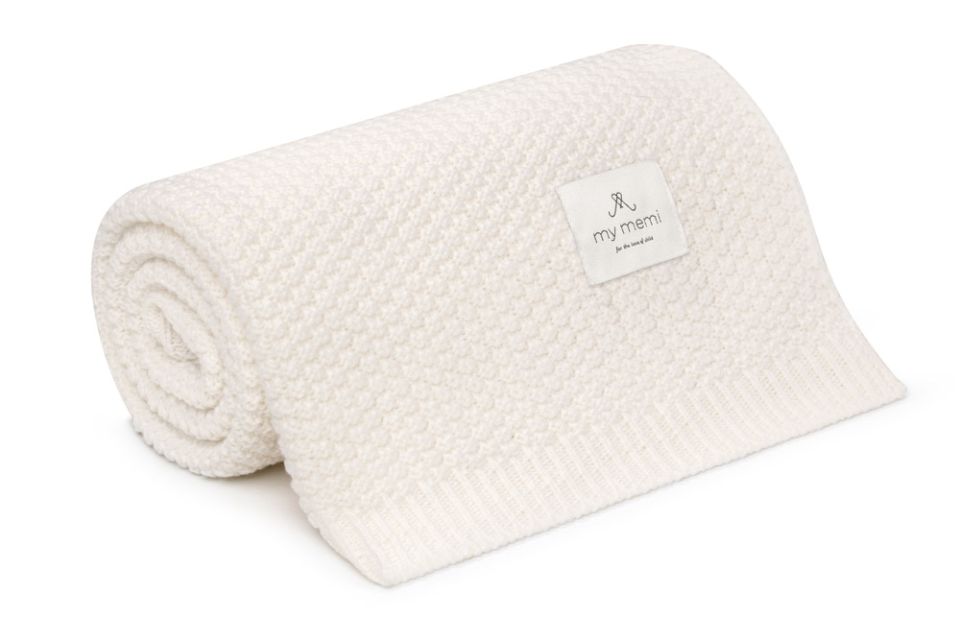 My Memi 100% Natural Merino Wool Blanket Powder Pink - Premium Collection